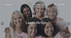 Desktop Screenshot of laurelobgyn.com